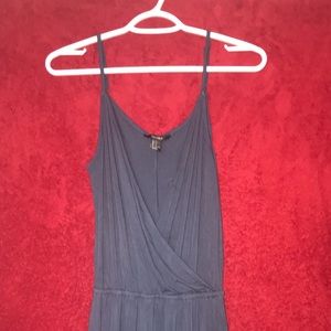 FOREVER21 dark blue spaghetti string jumpsuit✨😍